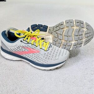 Brooks Gray Ghost 13 Running Athletic Shoes Sneakers Women's 9.5 Gray 1203381B15